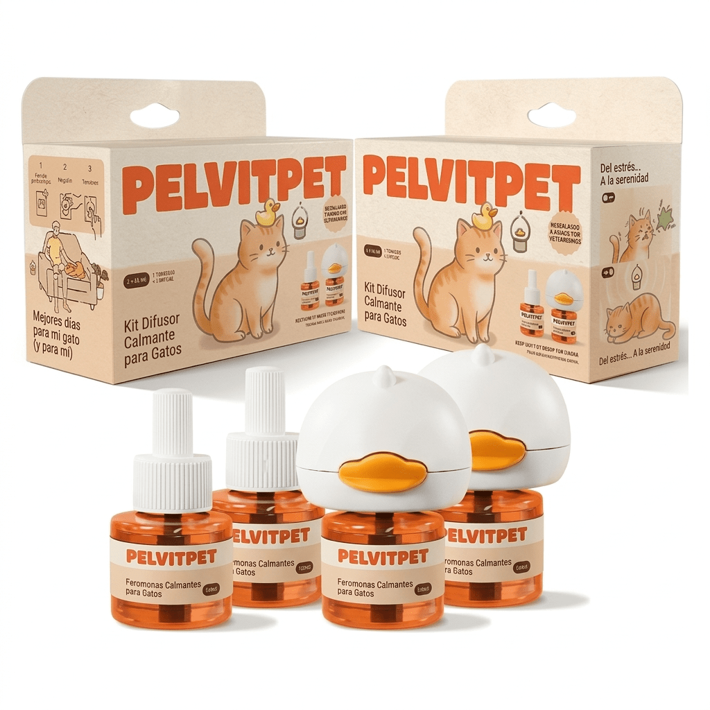 Difusor Antiestrés Pelux™ para Gatos - Pelvitpet