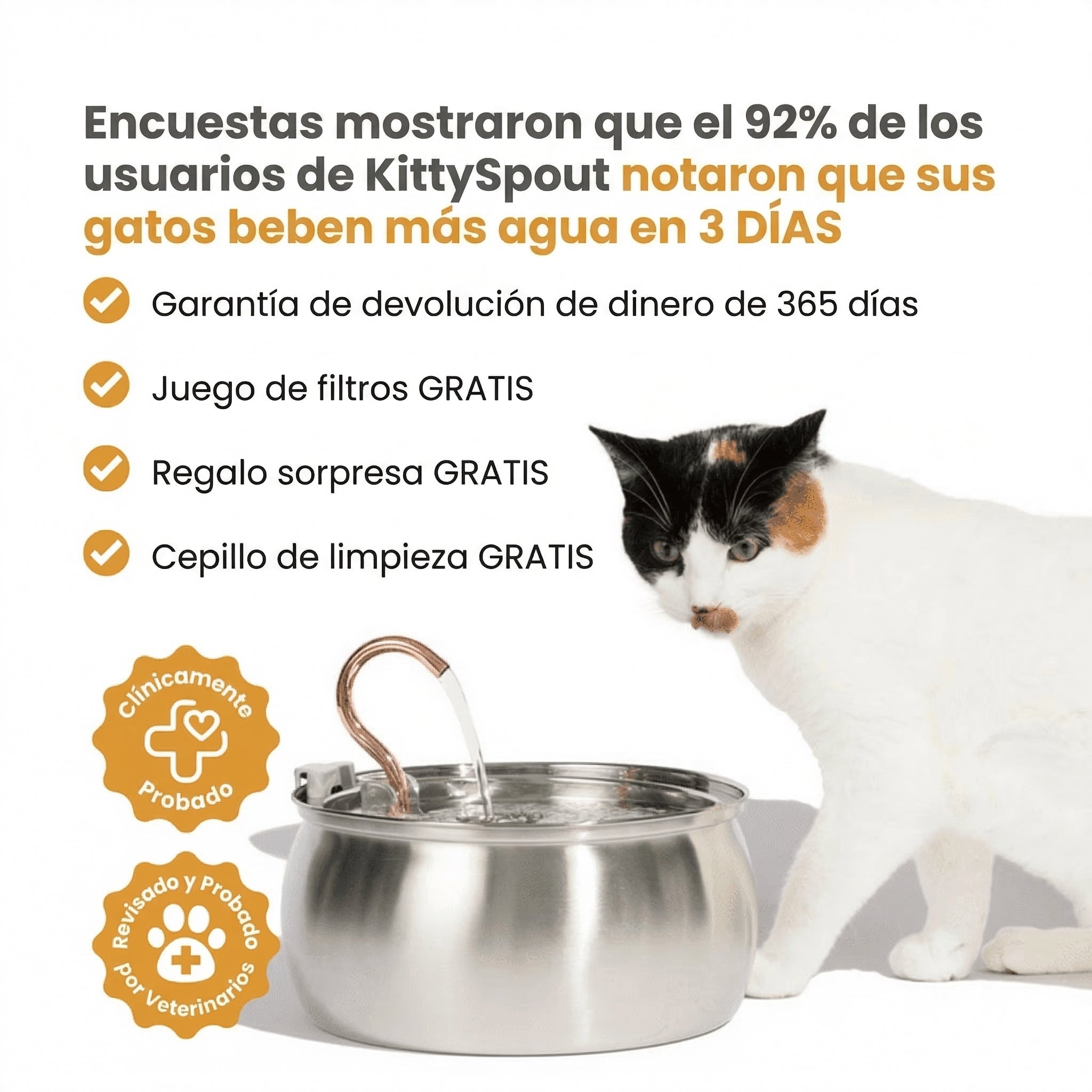 Fuente Pelux - Agua Fresca, Mascota Feliz - Pelvitpet