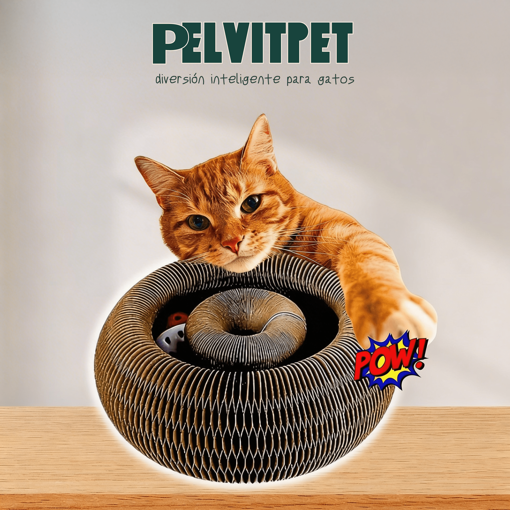 GatoKurl™ - Juega, Rasca, Descansa - Pelvitpet
