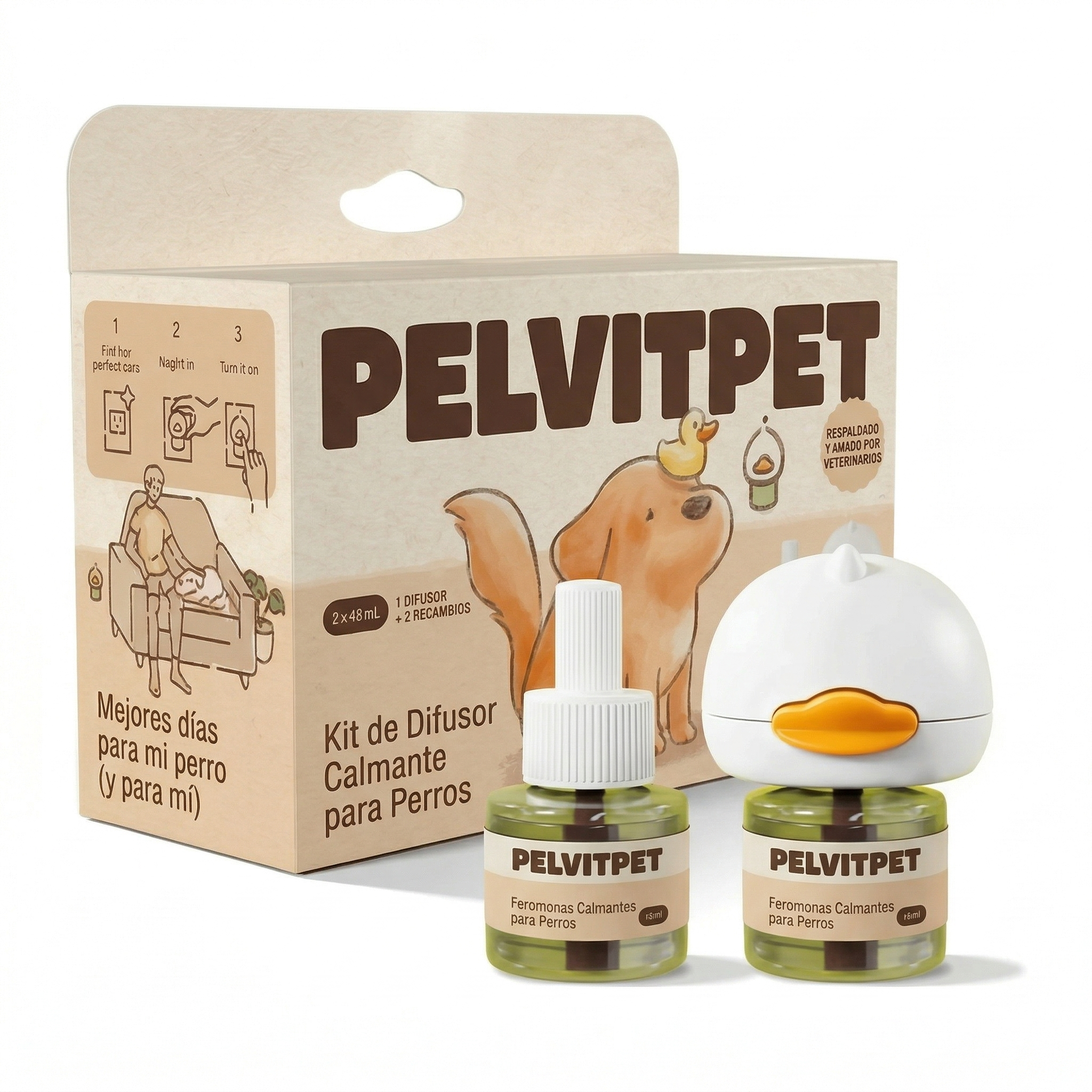 Difusor Antiestrés Pelux™ para Perros