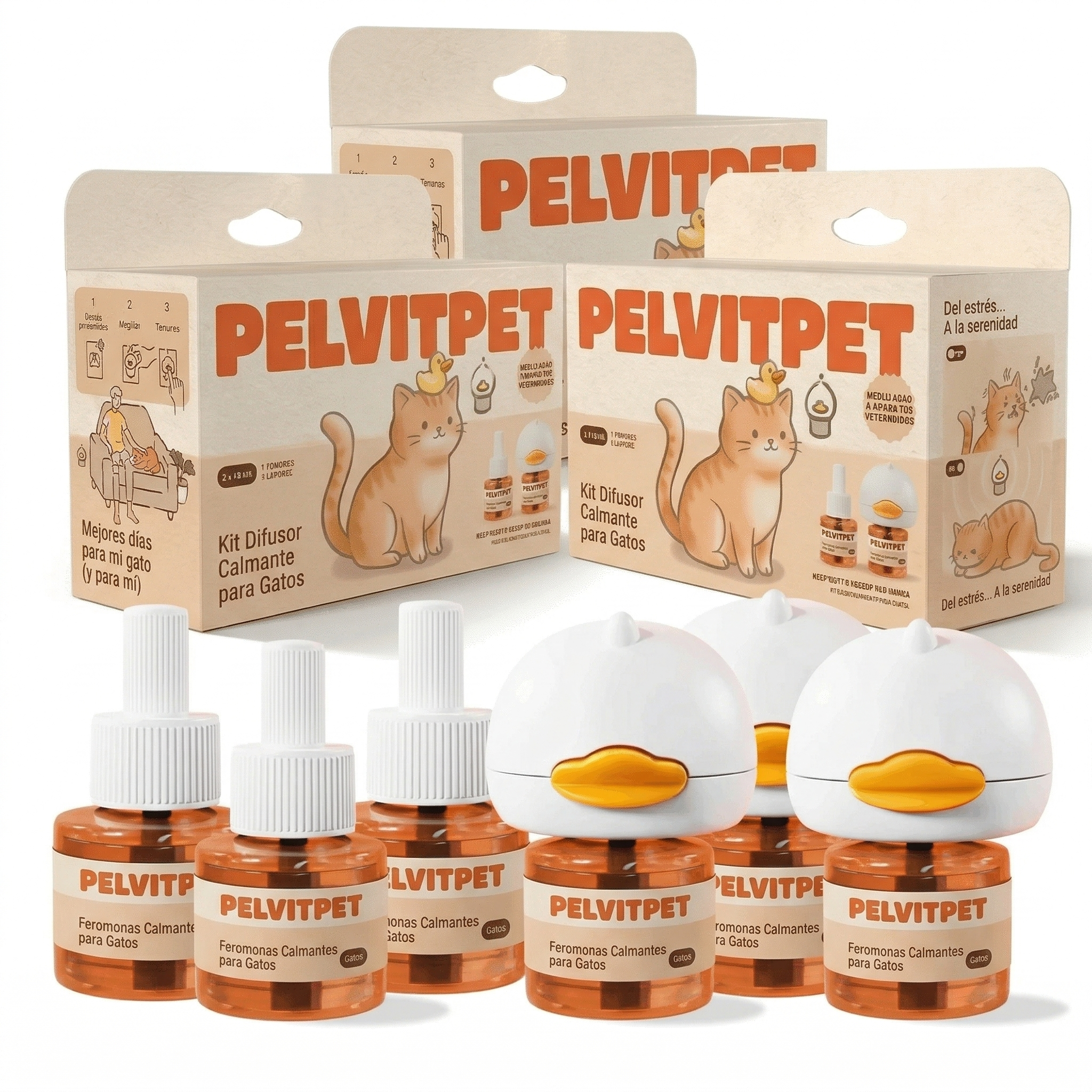 Difusor Antiestrés Pelux™ para Gatos