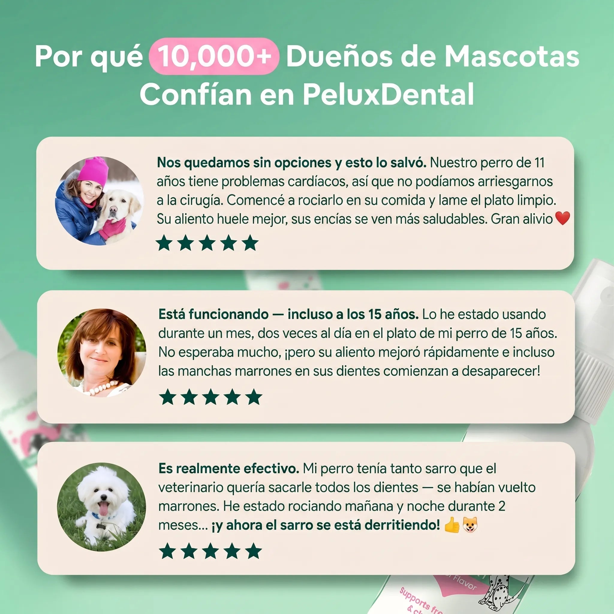 PeluxDental - Spray Dental Antisarro para Perros (Copy)