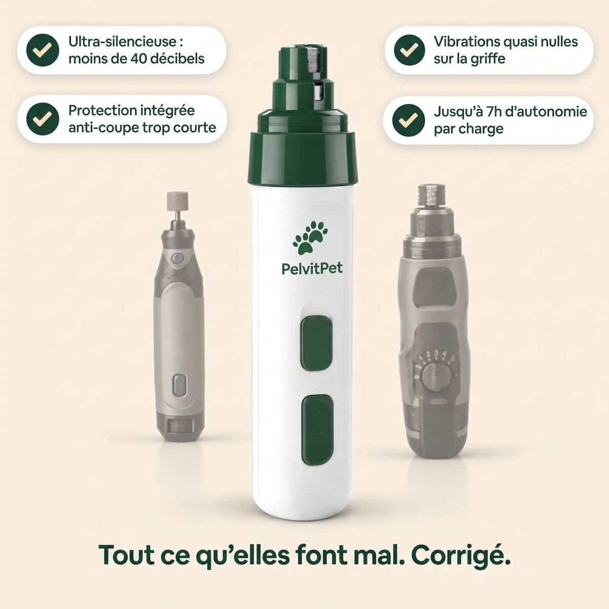 Pelux Soft™ — La Lime à Griffes Sans Stress