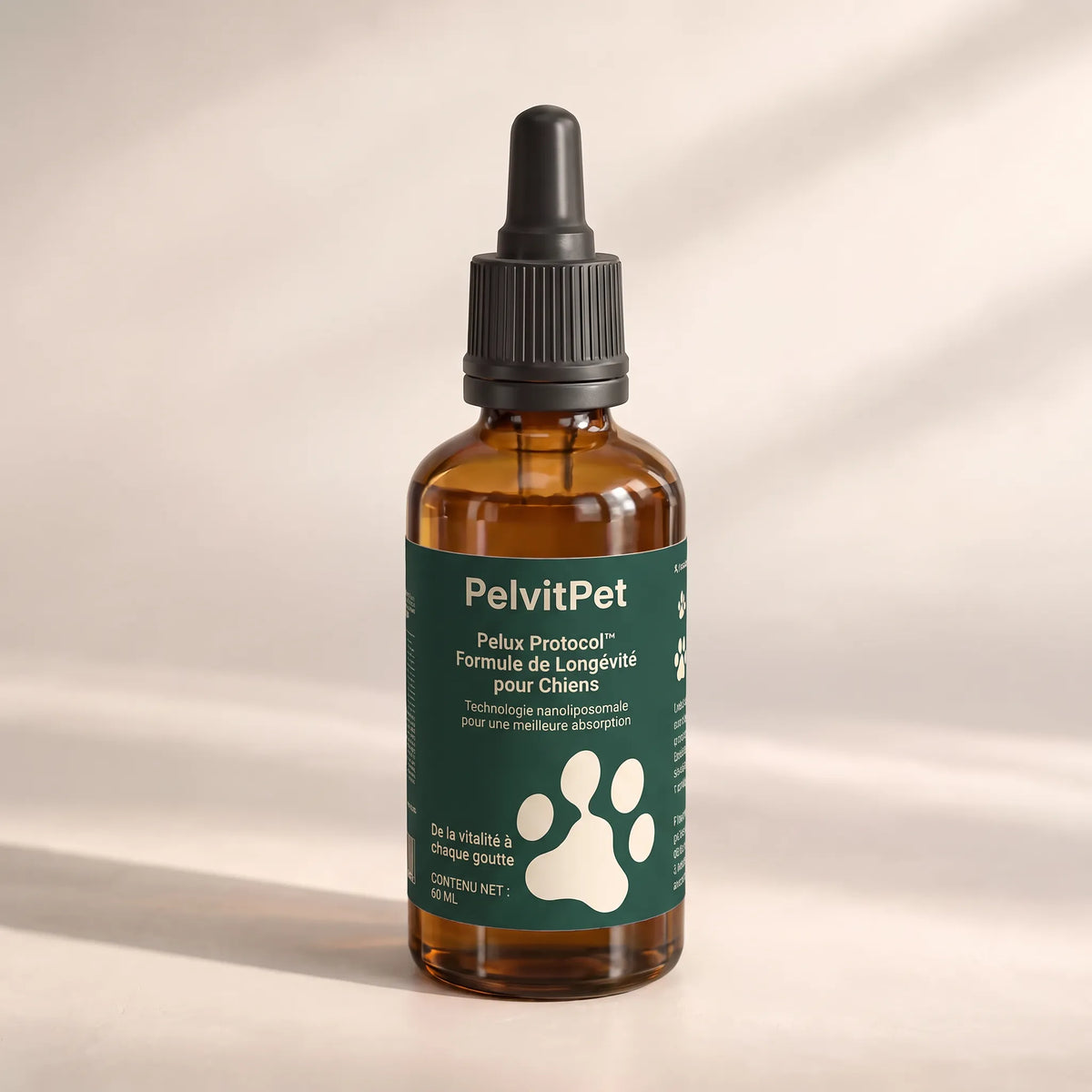Pelux Protocol™ – Formule de Longévité pour Chiens