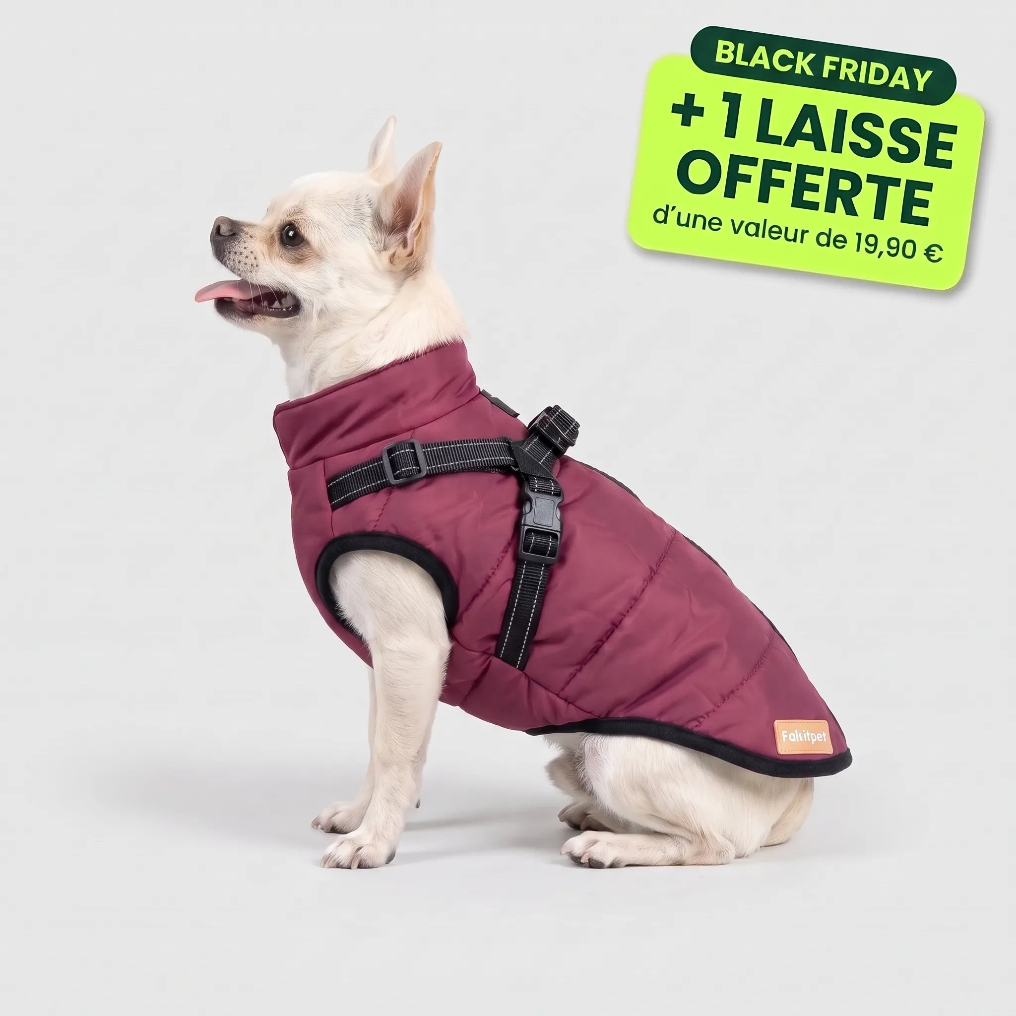 Pelux Polar™ - Le Manteau avec Harnais Intégré
