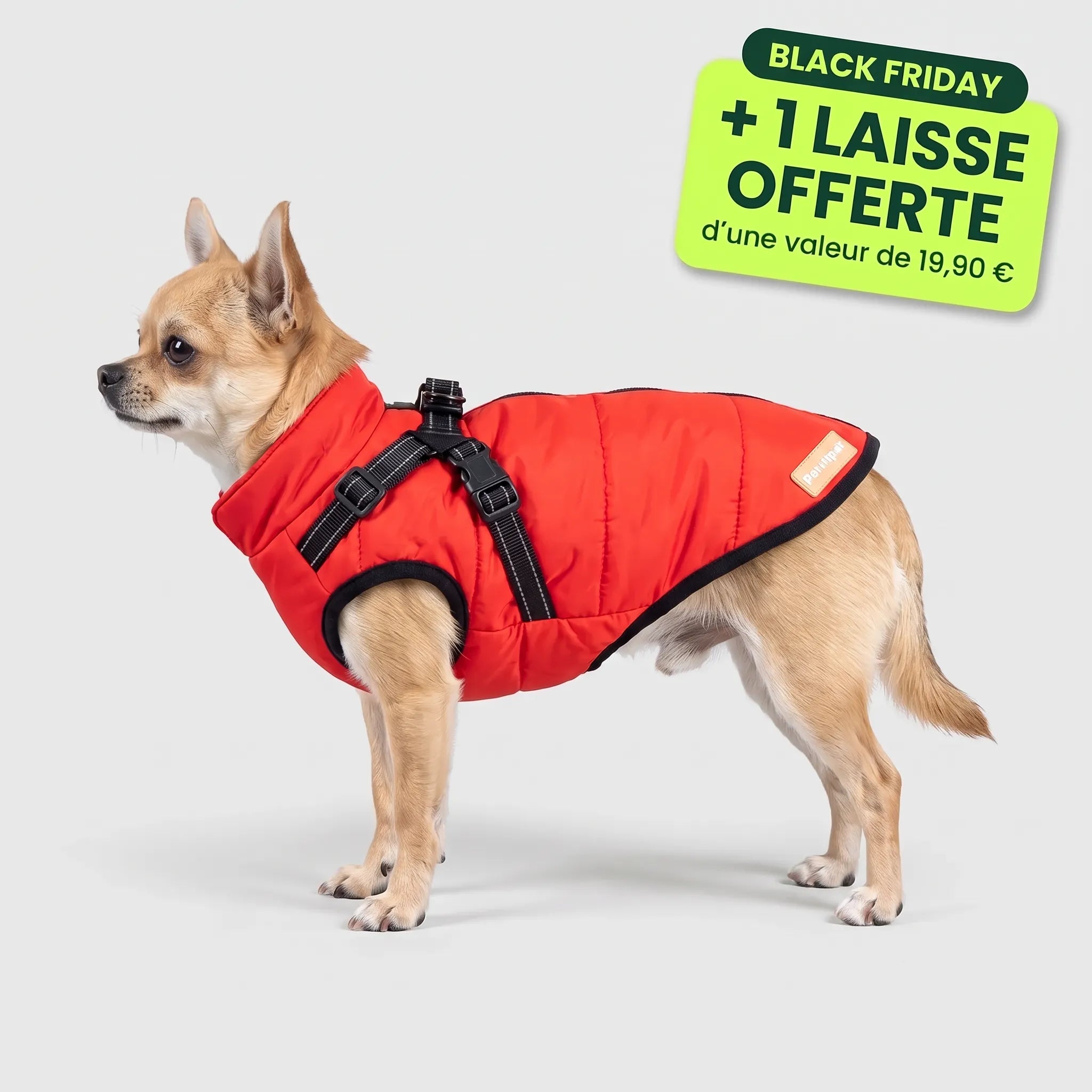 Pelux Polar™ - Le Manteau avec Harnais Intégré