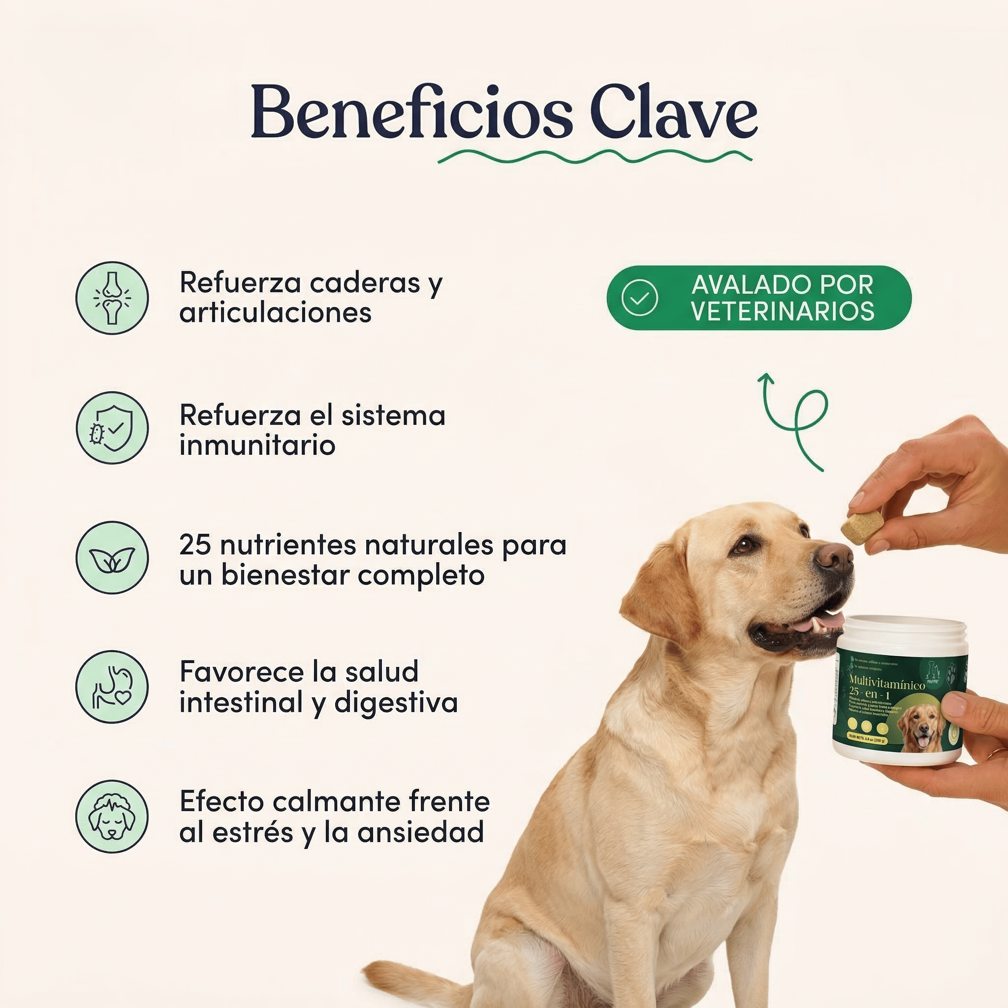 Multivitamínico 25 en 1 - Pelvitpet